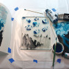 Monoprinting with OPEN Acrylics ‐ Endless Exploration! Variety of OPEN Acrylics
