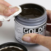 Shelf Life of GOLDEN Acrylics Remove dried or wet paint from the threads of the jar and lid.