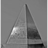 Painting on Metal: An Introduction The aluminum apex (9” x 5”) from the Washington Monument was cast by William Frishmuth of Philadelphia, the only domestic producer of the ore. At that time, it was a rare metal more valuable than silver.