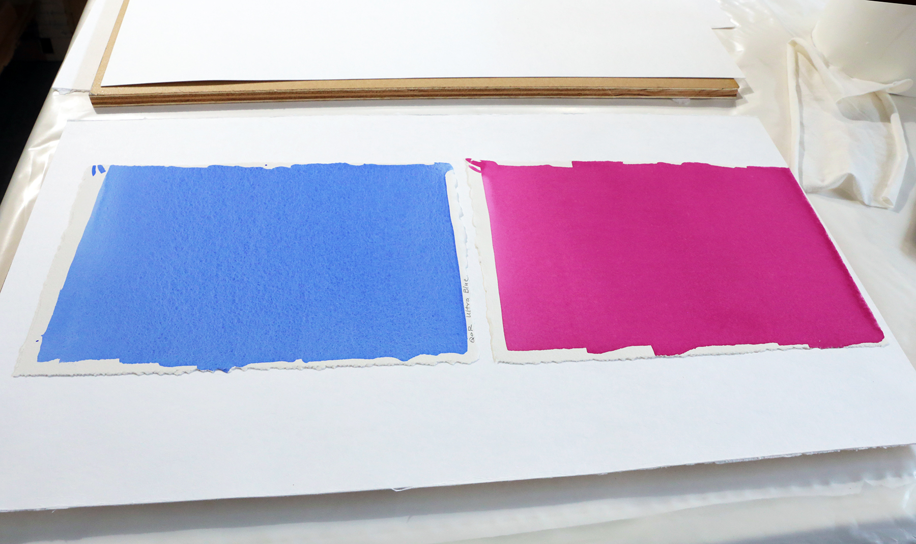 Flattening a Transparent Watercolor Painting on Paper Just Paint
