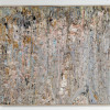 Move over nice dog….Move It On Over, Hank Williams 1947 Larry Poons Log Train