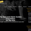 The Sam & Adele Golden Foundation for the Arts FoundationSite