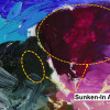 Oiling Out and the Cause of Dead Spots in Oil Paintings Example of sunken-in areas in an oil painting