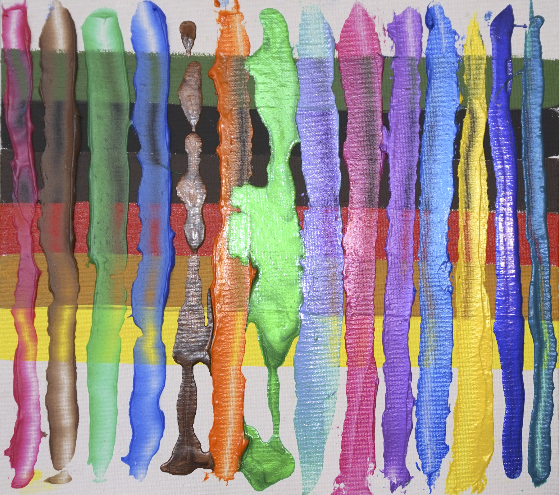 Layering And Mixing With Iridescent Interference Acrylic Paints Here Is The Same Sample Board With A Diffe Light Angle Showing Full Interference And