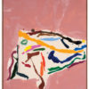 Kikuo Saito Color and Drawing Summerland, 2012, Acrylic on Canvas, 75 1/2" x 46 1/4"
© Kikuo Saito