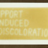 Blocking Support Induced Discoloration SID 2